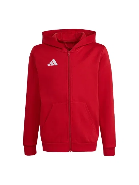 ADIDAS PERFORMANCE Sportski gornji dio trenirke crvena bijela