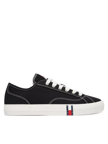 Tommy Jeans Tenis superge Archive črna