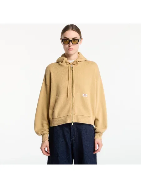 Geacă bomber Dickies tricotate bej