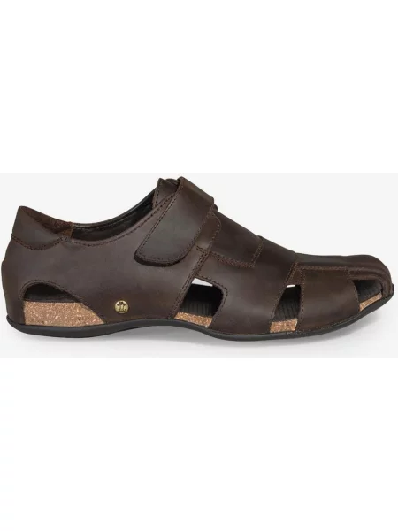 Sandały Panama Jack Fletcher Basics ciemnobrązowe 40 brązowe