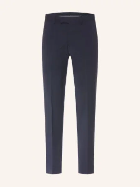 Strellson Spodnie Garniturowe Melwin Slim Fit blau niebieskie