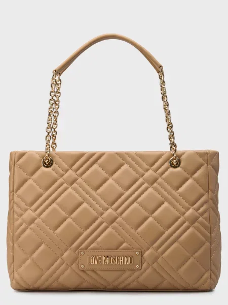 Сумка Love Moschino бежева