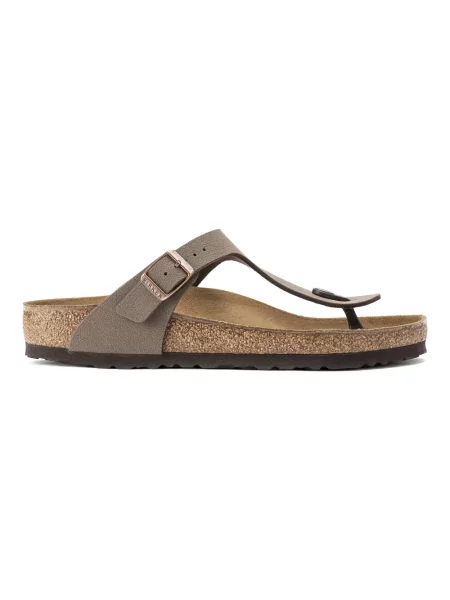 Trampki Birkenstock Gizeh Birko-Flor Birkibuc mocca EUR 36 brązowe