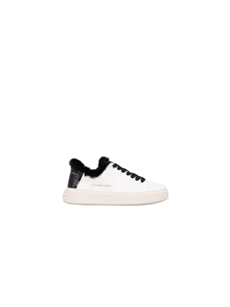 Sneakersy Alexander Smith białe
