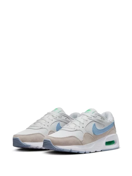 Trening tenisice za trčanje Nike Air Max s vezicama s čipkom bijela
