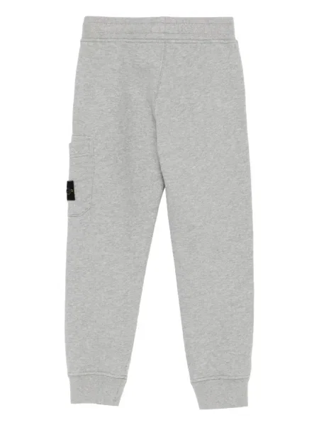 Spodnie cargo dziecięce Stone Island szare