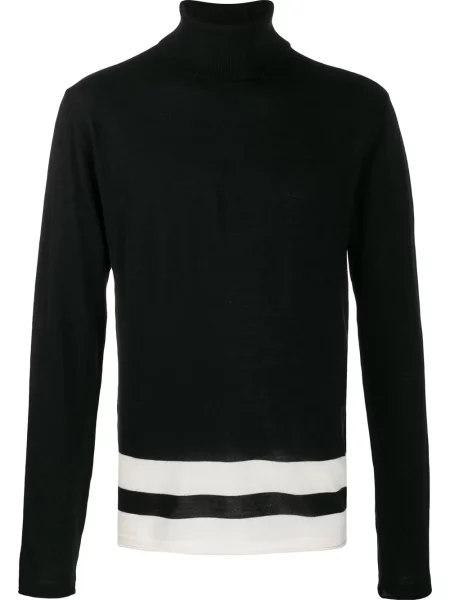 Pulover Paura cu dungi negru