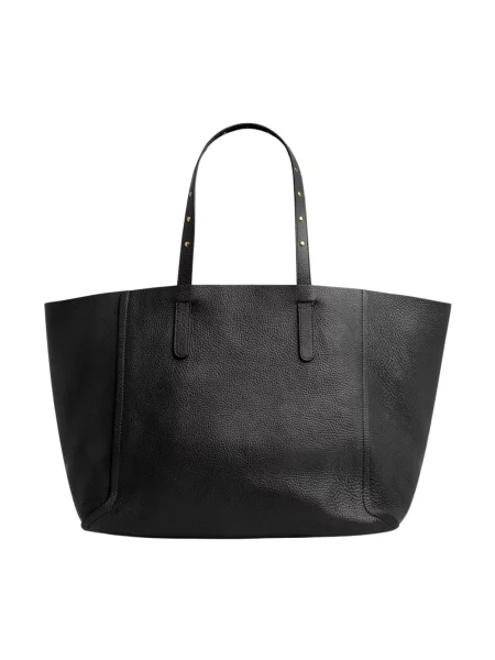 Shopperka Gerard Darel skórzana czarna