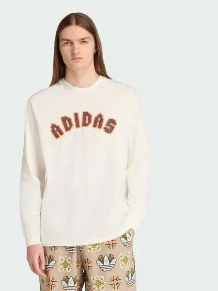 Лонгслив Adidas белый