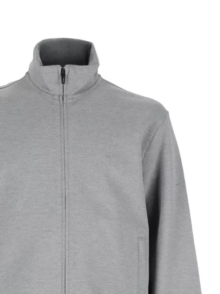 Geacă Emporio Armani alergare gri