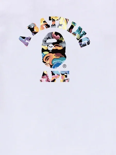 Tricou A Bathing Ape® alb