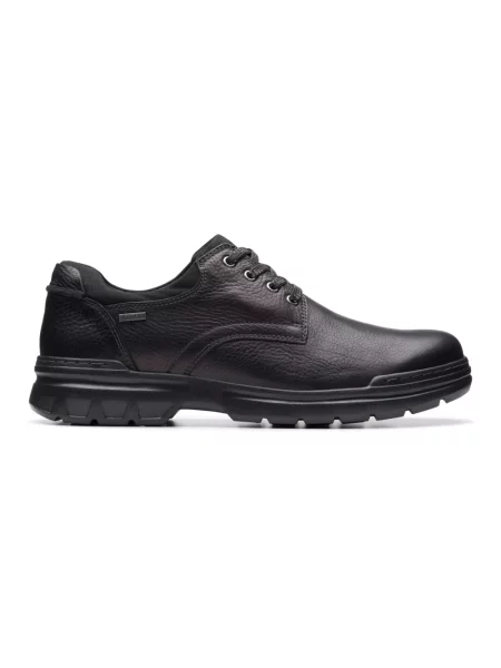 Półbuty Clarks skórzane czarne