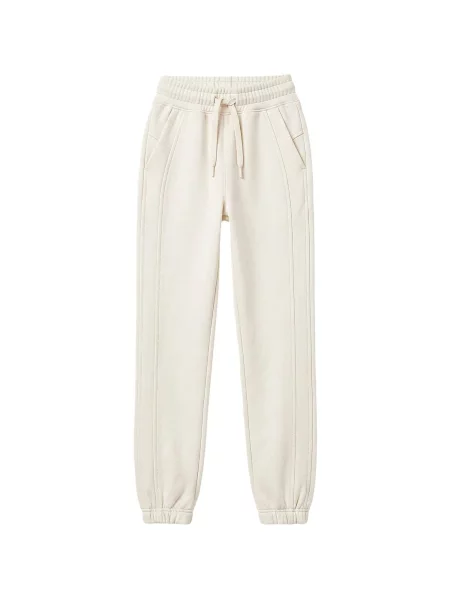 Tommy Life Hlače TOMMY Schmal zulaufende Jogger-Sweatpants pijeska