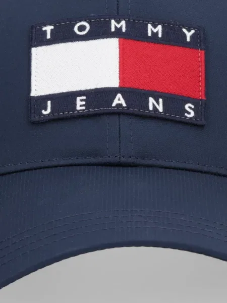 Tommy Jeans Kapa s šiltom modra