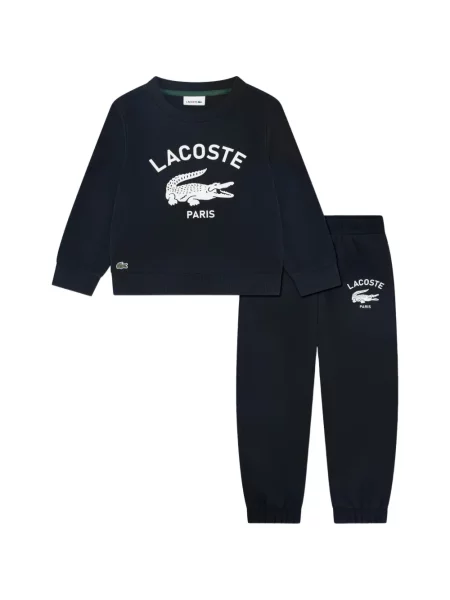 Komplet dresowy dziecięcy Lacoste czarny