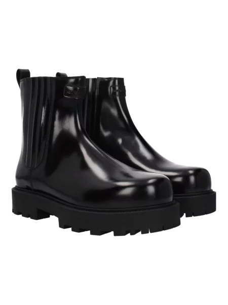 Botki Givenchy skórzane czarne