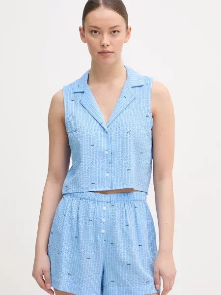 DKNY piżama z niebieska