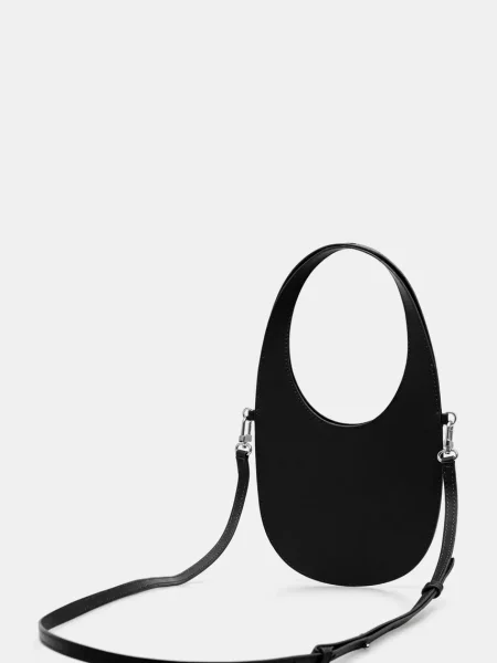 Geanta de piele Coperni din piele negru