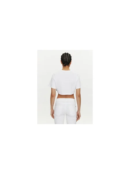 Vans Póló Flying V Crew Crop Ii Regular Fit fehér