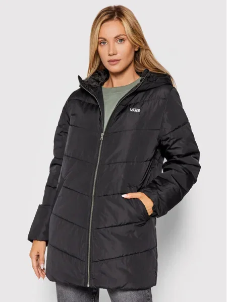 VANS Geacă de iarnă WM FOUNDRY MTE / alb negru