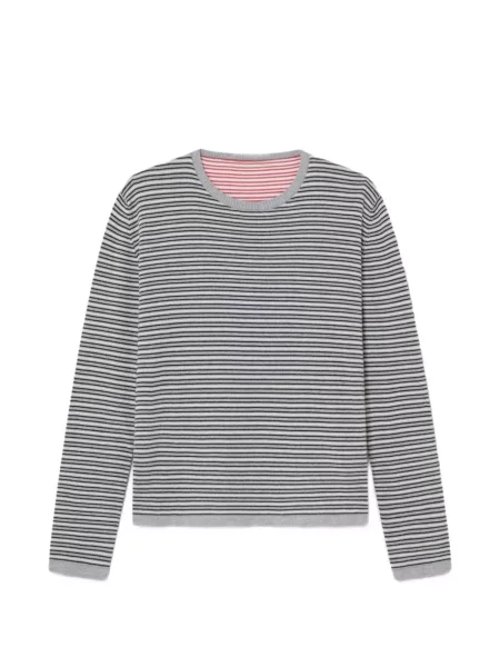 Sweter Gimaguas w paski szary