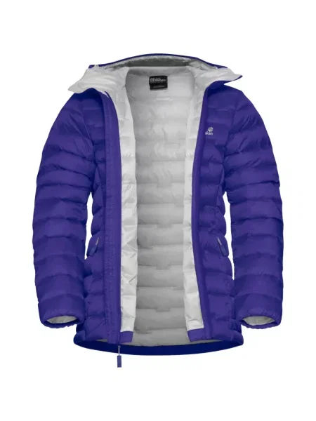 Яке Jack Wolfskin с качулка виолетово