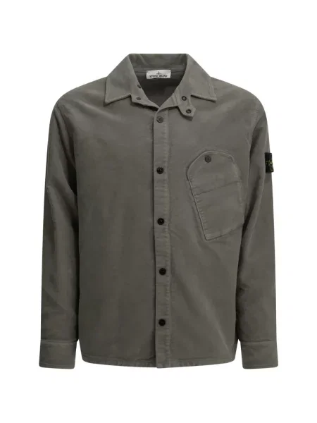 Cămașă Stone Island cu strasuri gri
