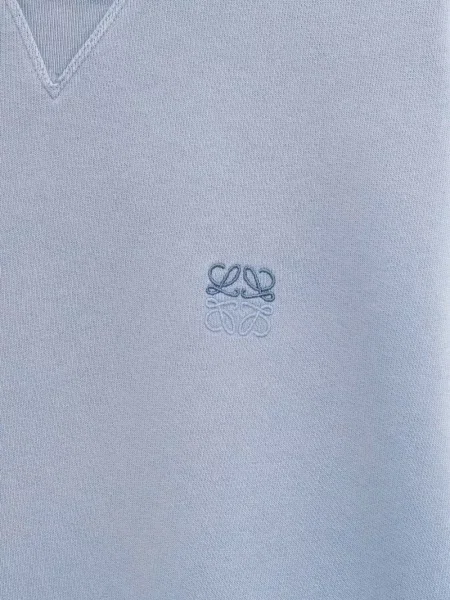 Hanorac Loewe cu broderie albastru