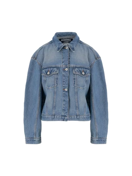 Kurtka jeansowa Jacquemus niebieska
