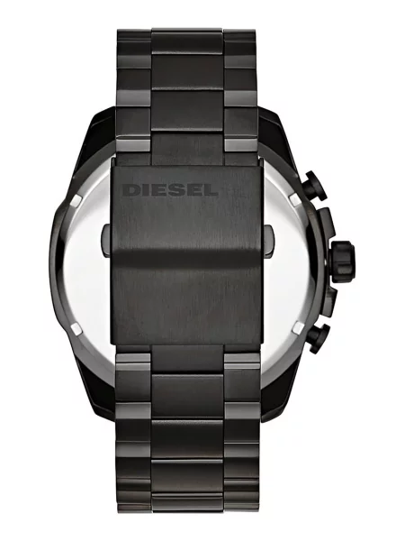 DIESEL Ceas analogic Mega Chief roșu deschis negru