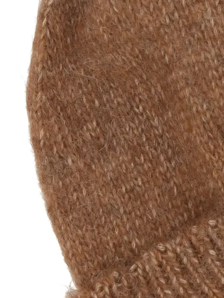 Căciulă Monitaly tricotate melange maro