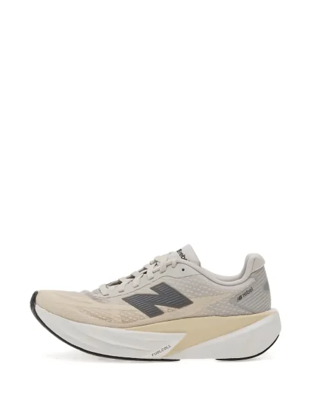 Zomšinės sportbačiai New Balance Fresh Foam su raišteliais pilka