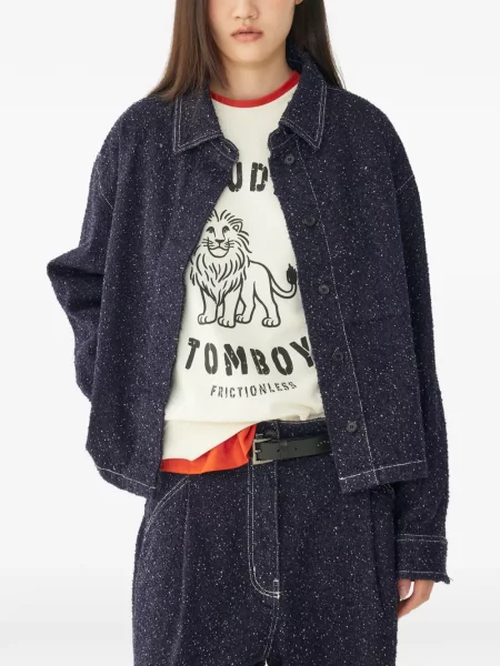 Geacă cămașă Tomboy albastru