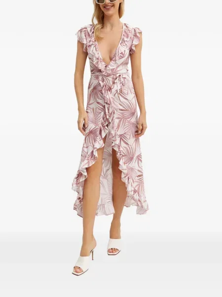 Rochie Caha Capo Dubai cu imagine de costum alb