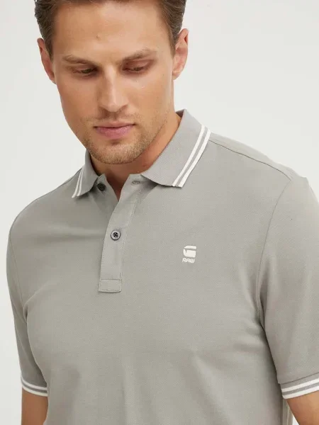 G-Star Raw tricou polo barbati neted bej