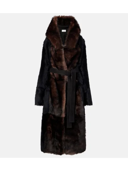 Płaszcz Altuzarra kopertowy czarny