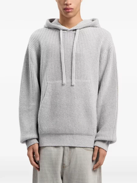 Mikina s kapucňou Palm Angels sivá
