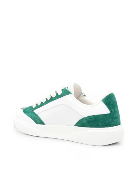 Szarvasbőr sneaker Casablanca nyomtatás fehér