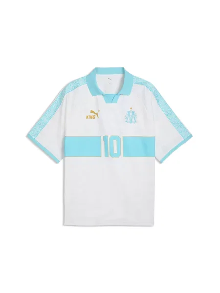 PUMA koszulka retro Olympique de Marseille KING Akcesoria S biały