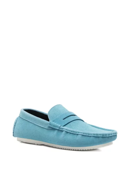 Szarvasbőr loafer Sergio Moretti Firenze kék