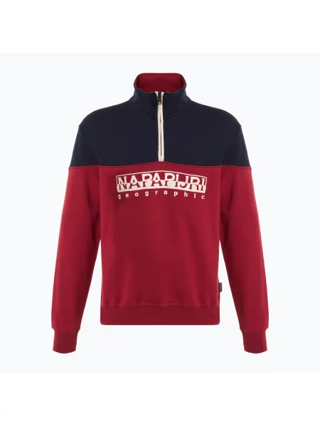 Mikina Napapijri B-Saturnia HZ tibetan red červená