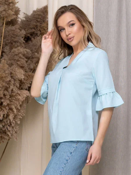 Блузка Uaclothes софтшелл голубая