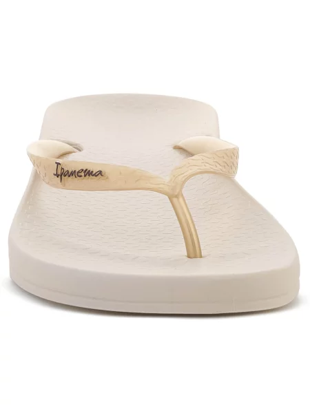 Ipanema Anat Tan beige-gold dámske žabky béžová
