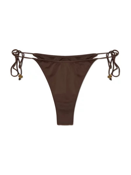 Bikini Jacquemus brązowe