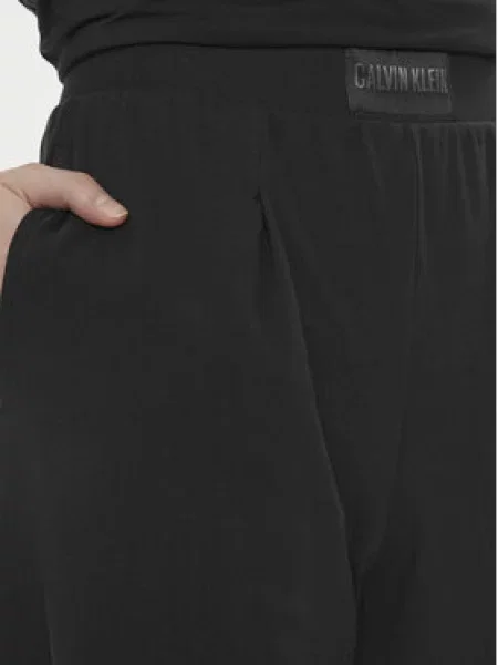 Calvin Klein Underwear Kratke hlače iz tkanine črna