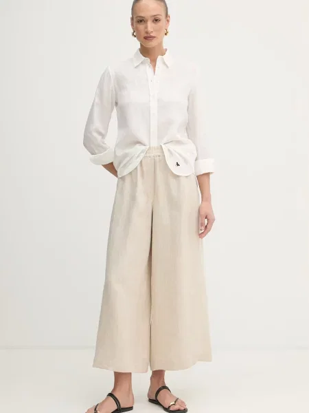 Weekend Max Mara сорочка лляна WERNER