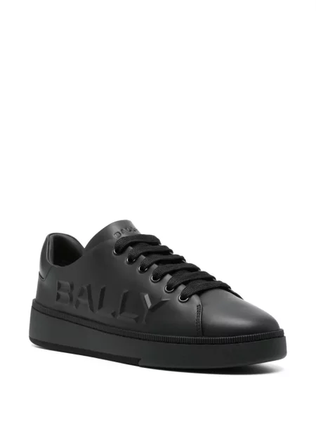 Sneakersy Bally skórzane czarne