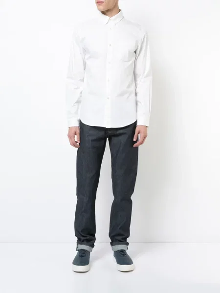Proste jeansy A.p.c. niebieskie