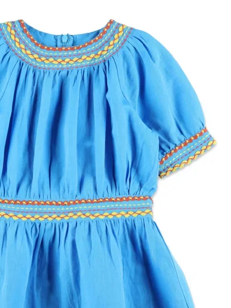 Dětské šaty Stella Mccartney modré