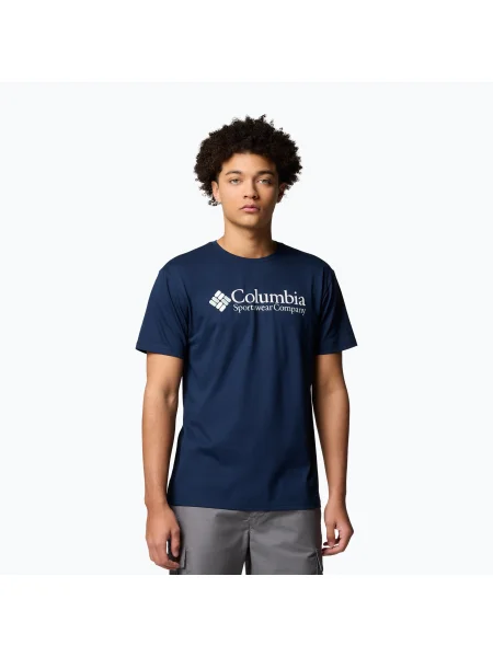 Columbia CSC Basic Logo kollegiális férfi póló navy. Méret: XL